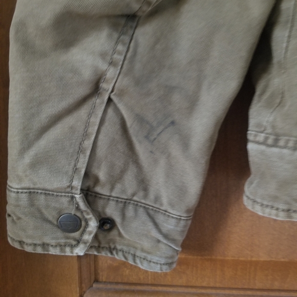Men's Vintage Levis Tan Canvas Jacket - Picture 5 of 9